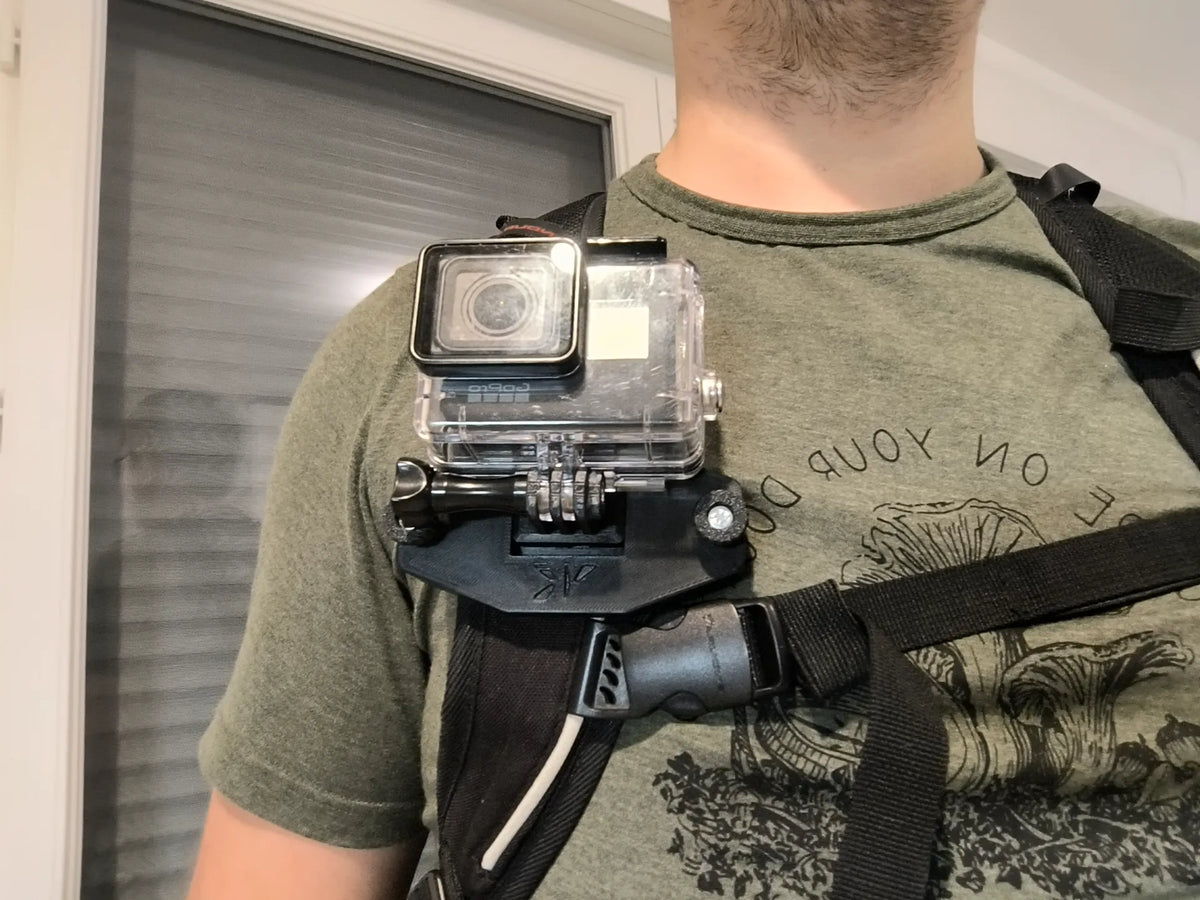 Sangle de fixation avec support GoPro - Vélo Print