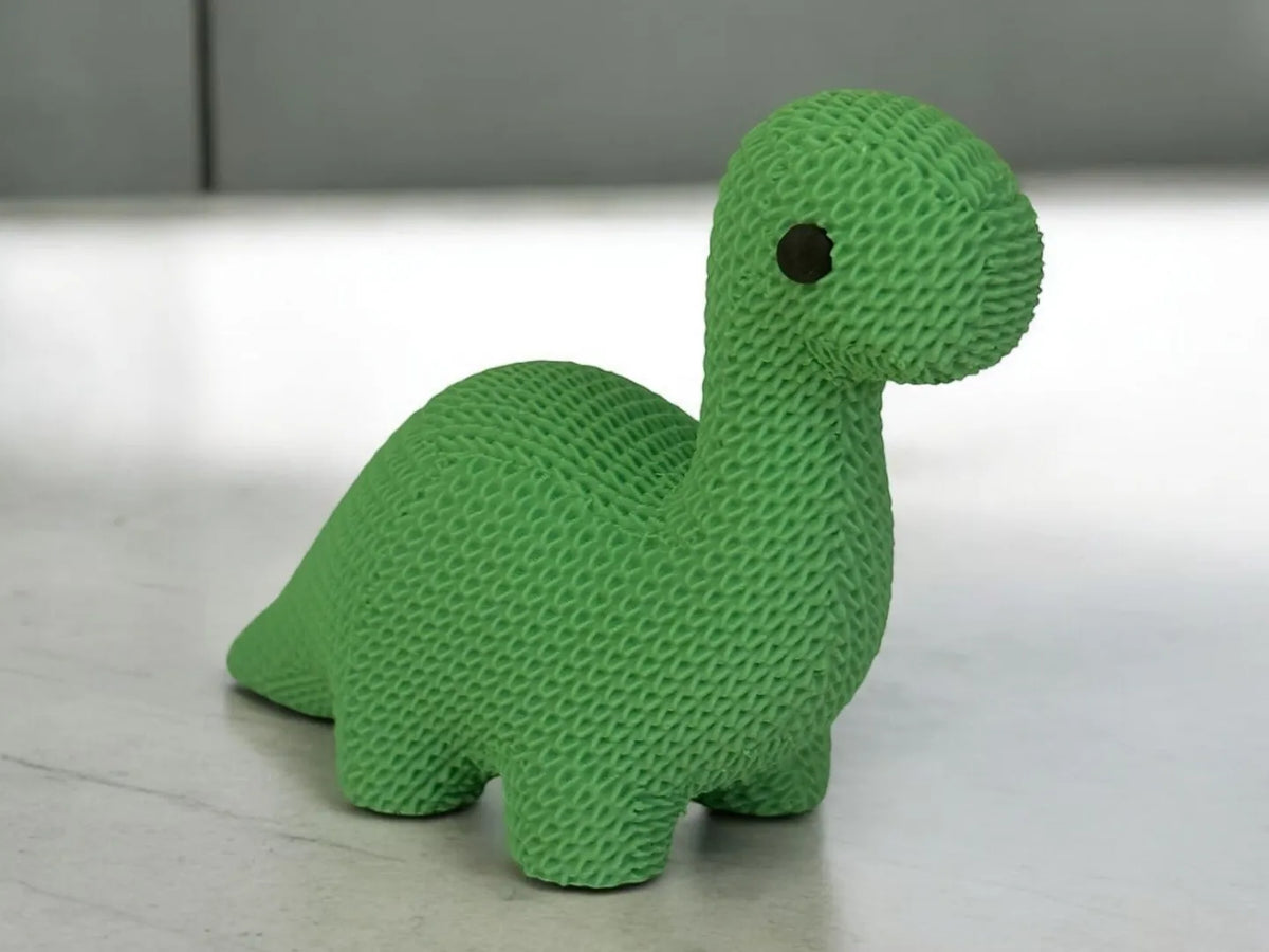 Adorable dinosaure tricoté - Figurine Print