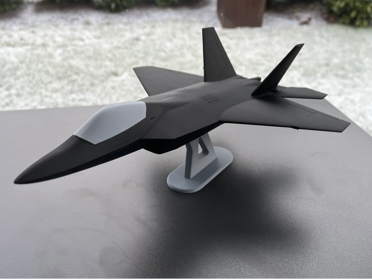 Chasseur F22 - Maquette Print