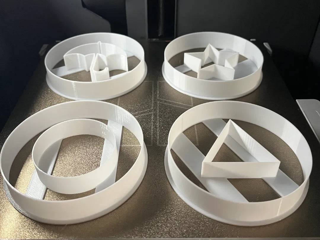 Emporte-pièce et recette de biscuits du jeu de la Calamar - Geek Print
