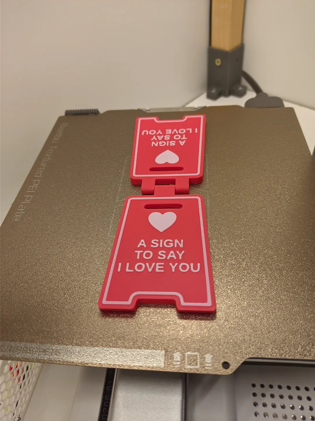 Amour #6 - Pancarte Je t'aime (Saint-Valentin) - Fêtes Print