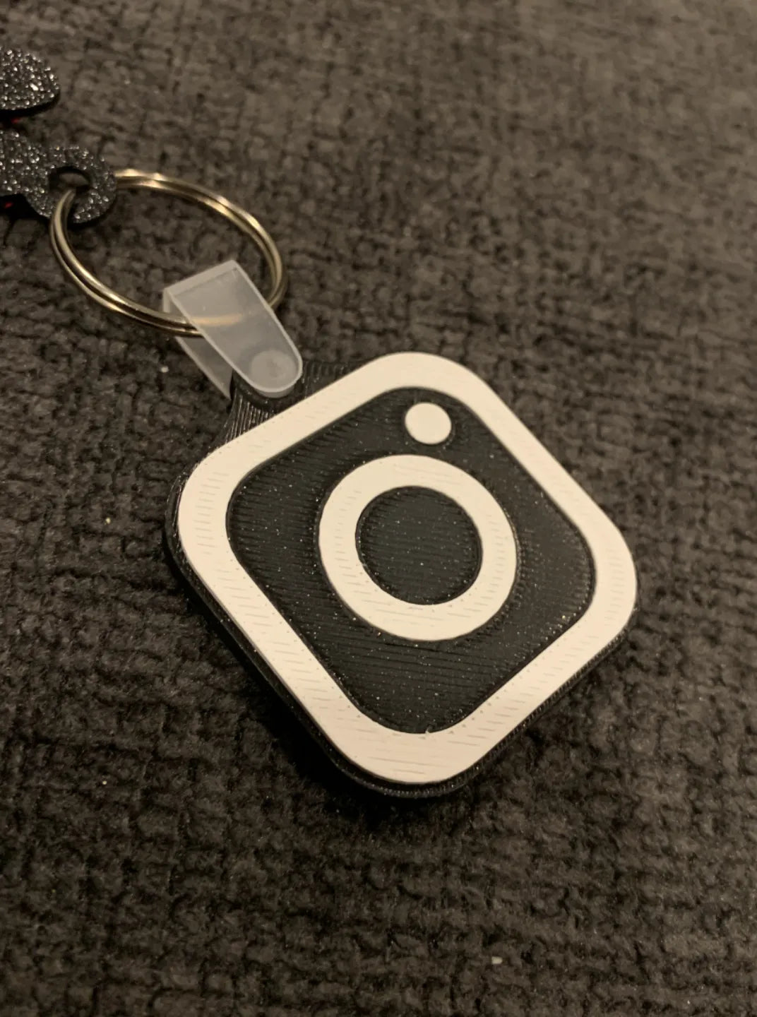 Porte-clés NFC - Instagram – modèle 4 - NFC Print