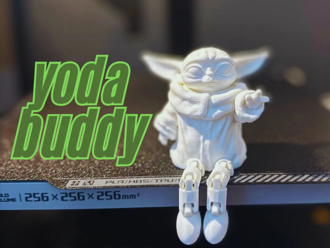 Yoda copain - Bébé Yoda aux jambes articulées - Figurine Print