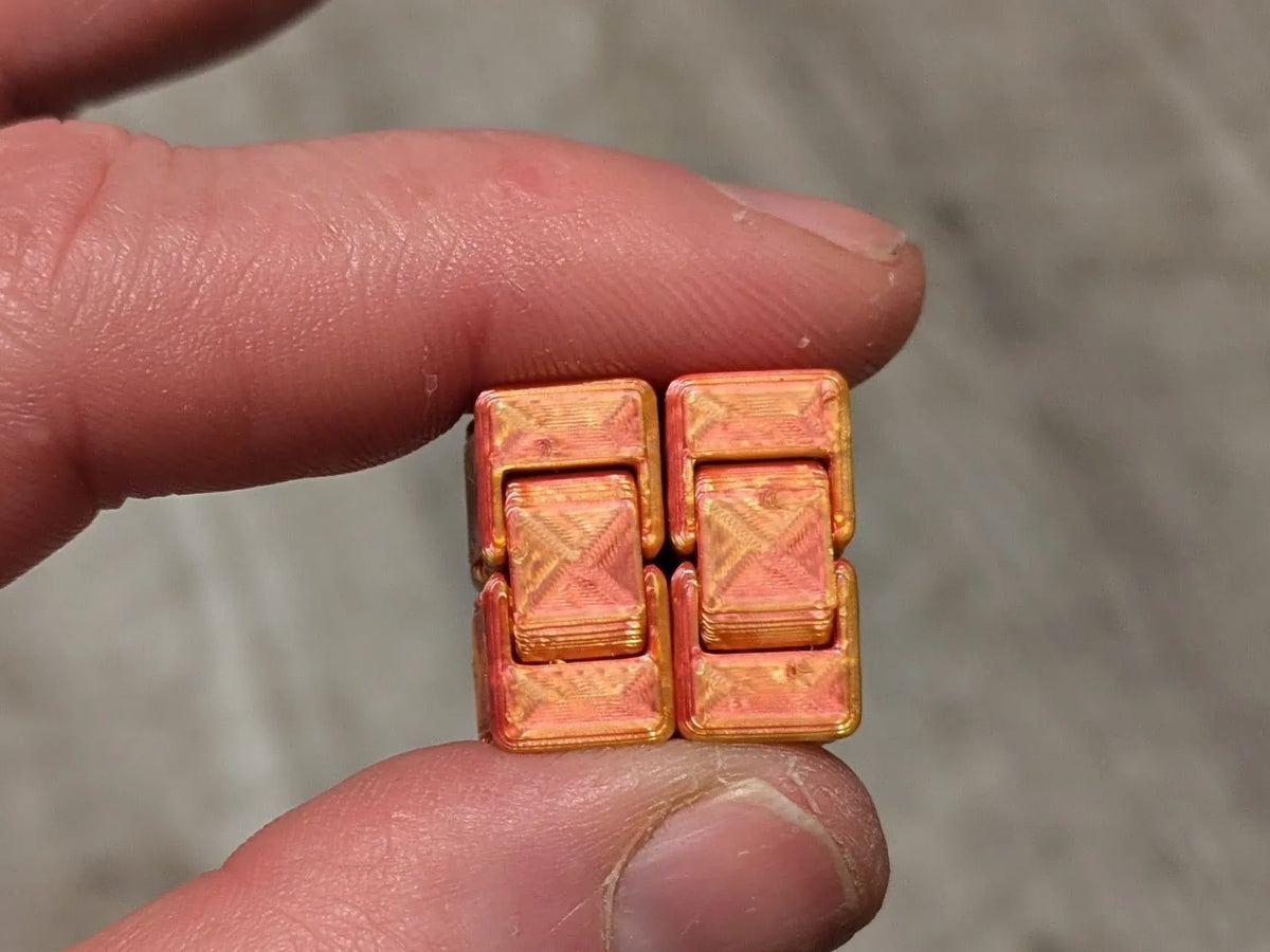Le cube infini le plus petit au monde, assemblage sur place - 7g - Jeux Print