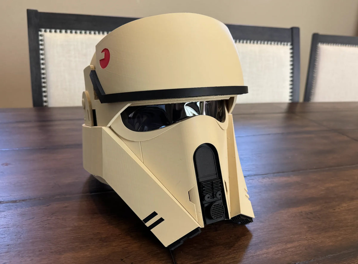 Casque de Stormtrooper côtier (portable) - Cosplay Print
