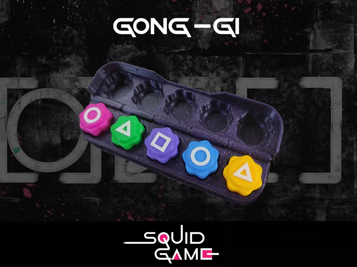 Jeu de Gonggi avec Étui - Squid Game 2 - Geek Print