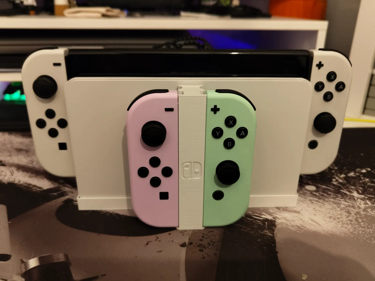Socle de chargement Nintendo Switch Oled + support Joycon - Tech Print