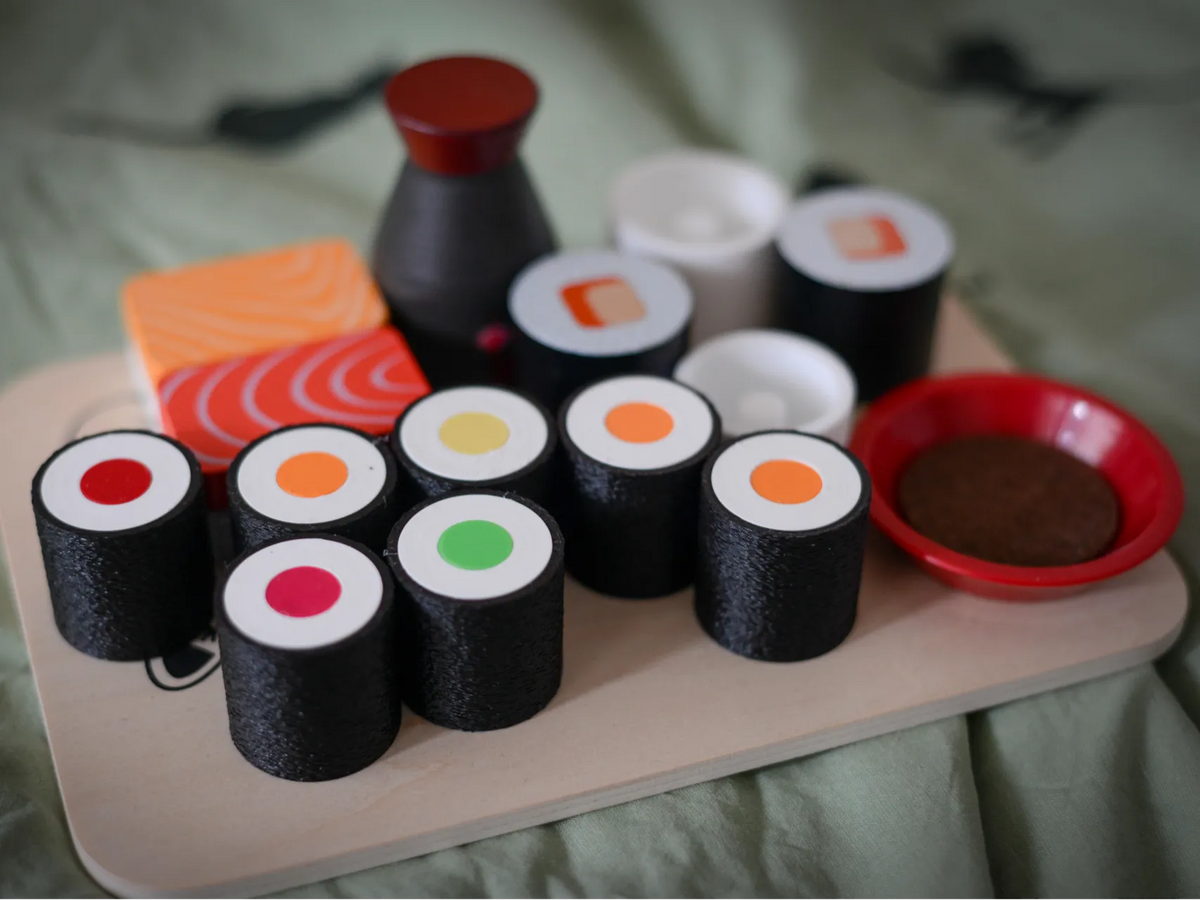 Jouet puzzle Sushi Maki pour enfants - Bébé Print