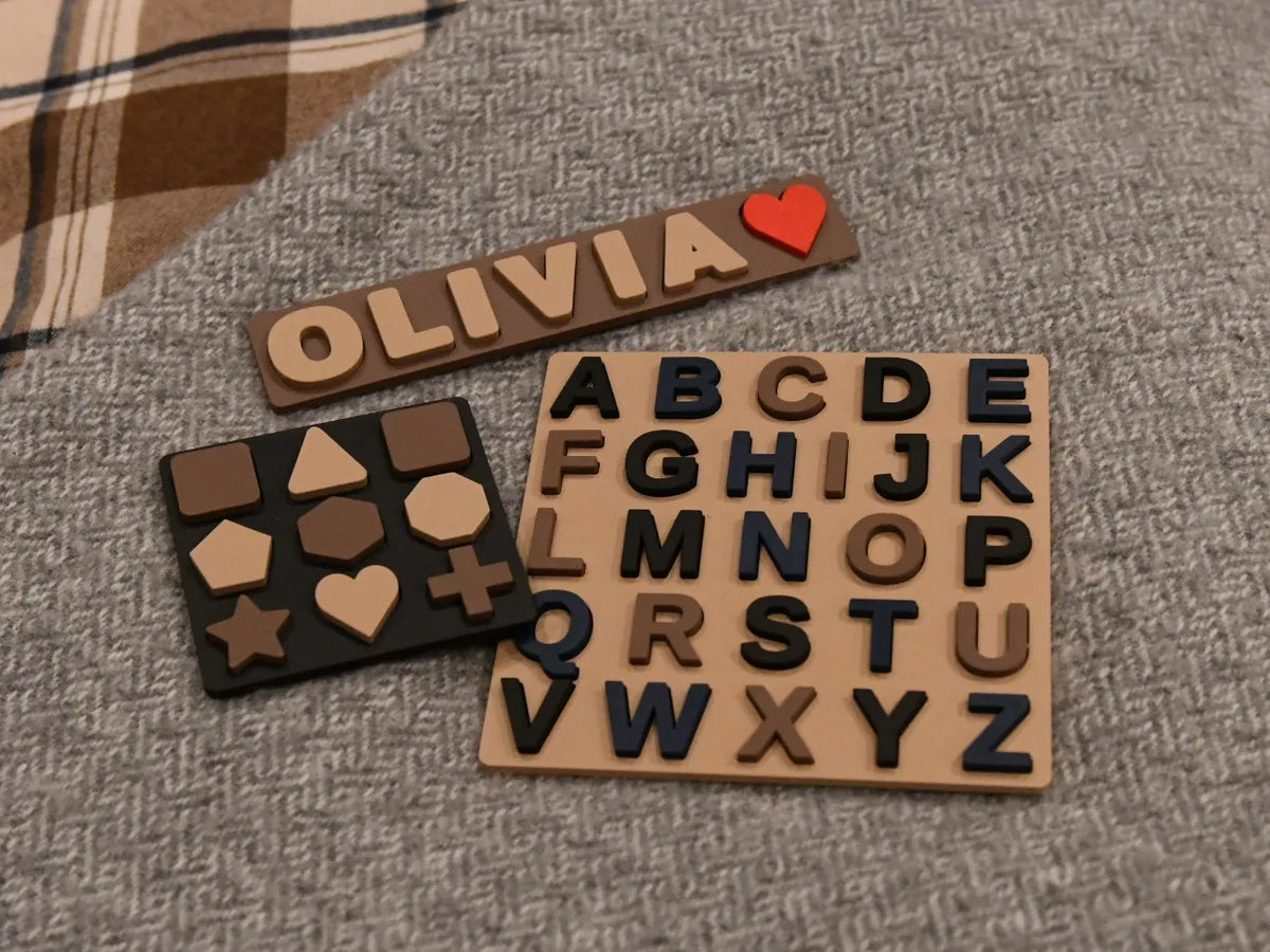 Créateur de puzzles pour enfants (noms, lettres, formes...) - Bébé Print