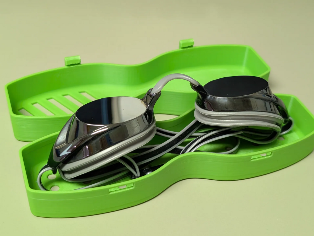Étui pour lunettes de natation - Sport Print