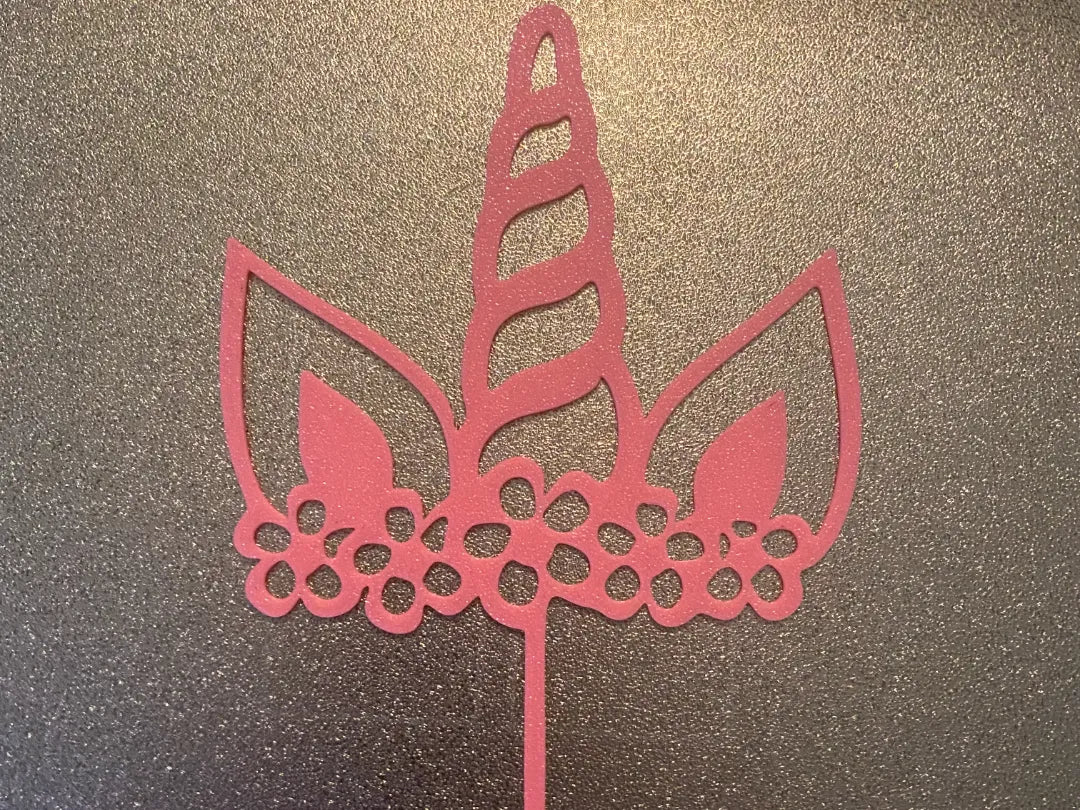 Décoration de gâteau licorne - Fêtes Print