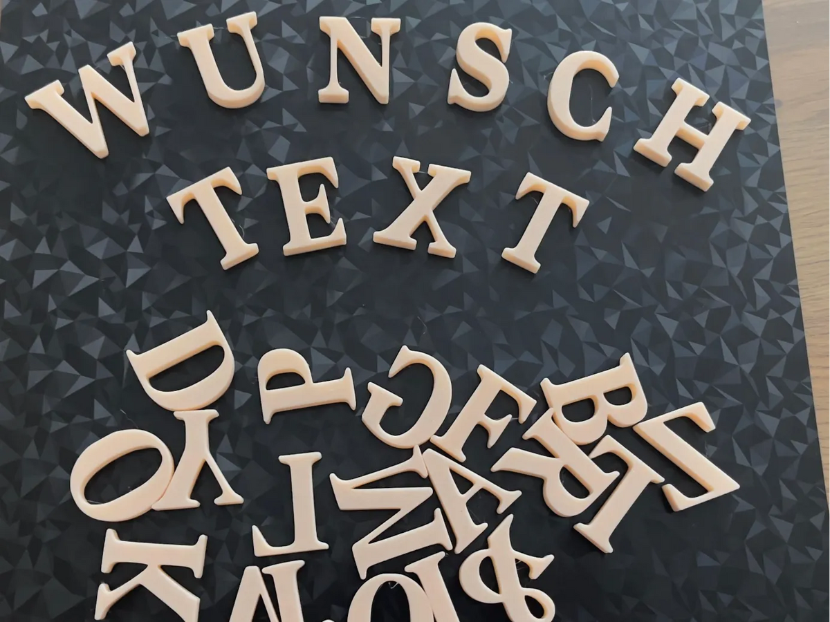 Lettres ABC Texte Écriture Logo - Geek Print