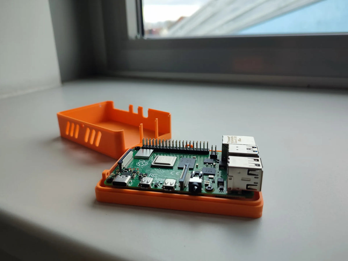 Boîtier Raspberry Pi Modèle 4 B - Bureau Print