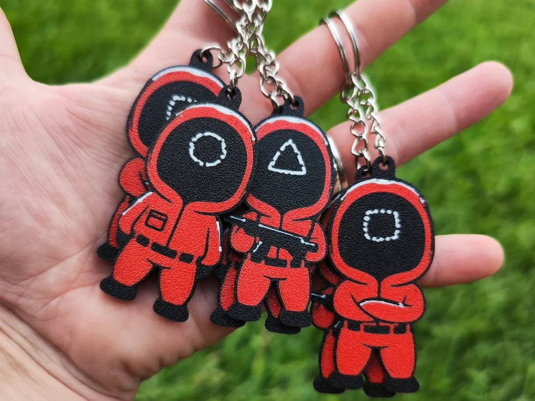 Porte-clés Squid Game 2025 - Geek Print