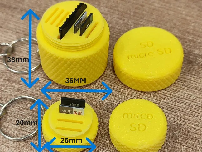 Étui pour cartes SD et micro SD - Tech Print