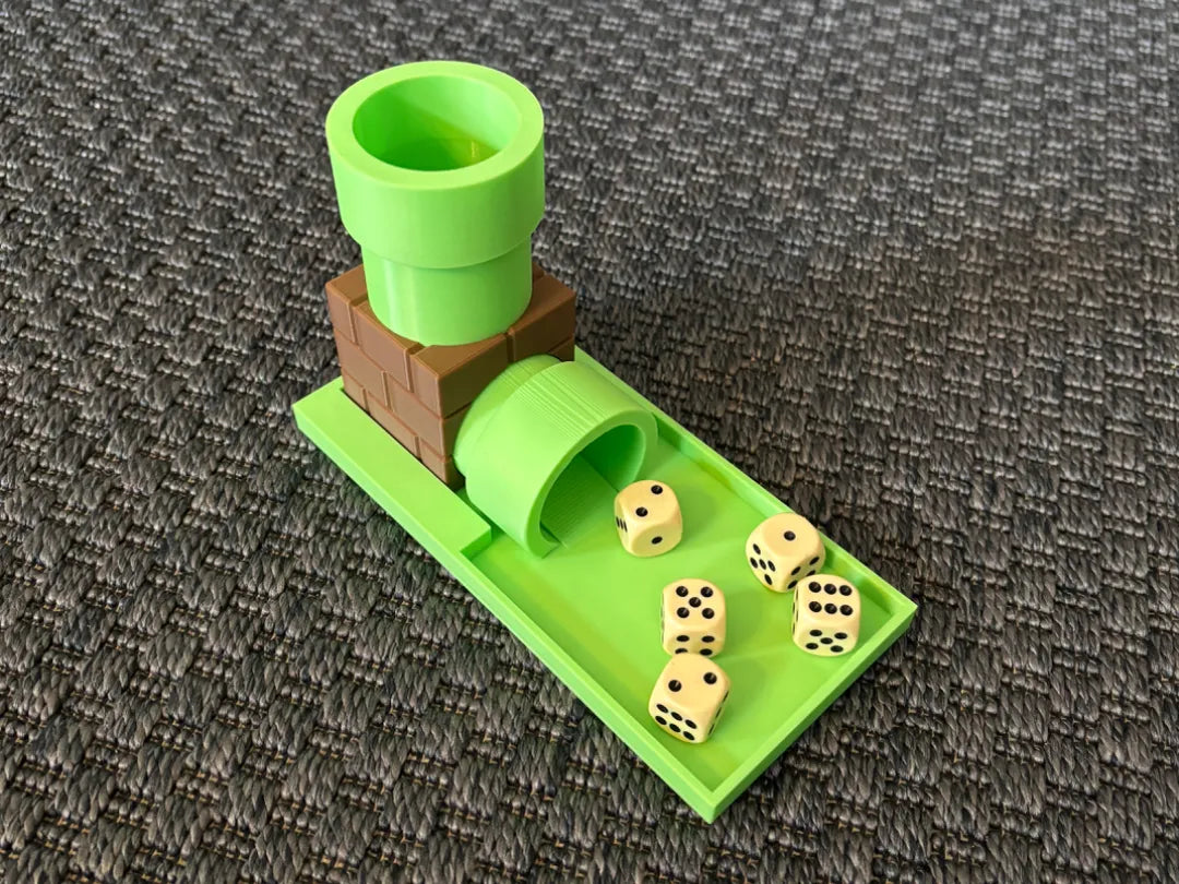 Tour de dés Super Mario - Jeux Print