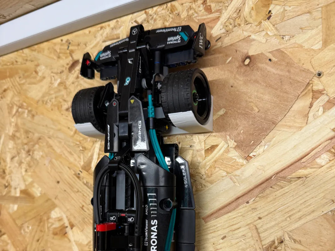 Support mural pour voiture de Formule 1 LEGO Technic - Auto Print