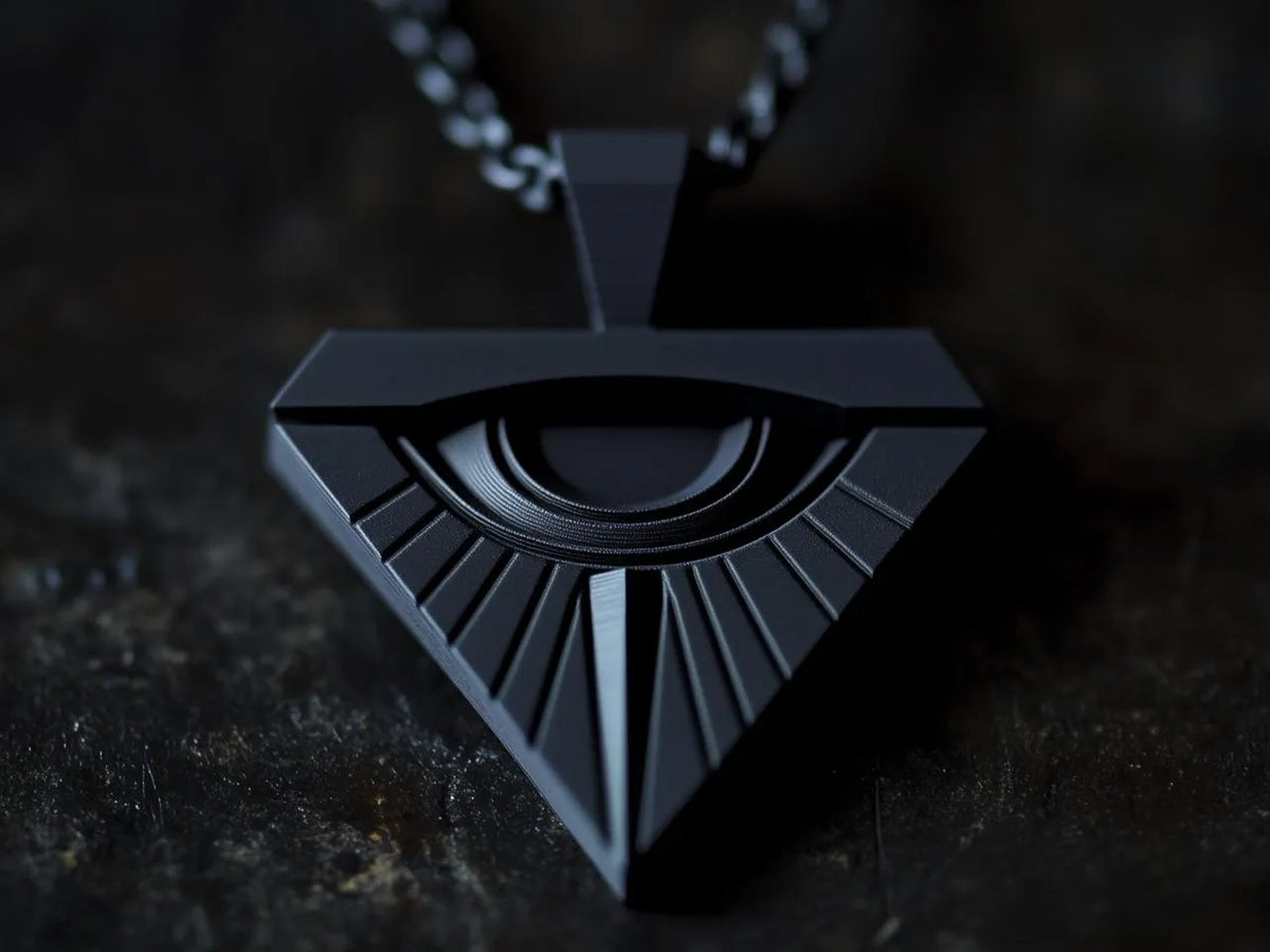 Le Pendentif Œil de la Perspicacité – Symbole de Mystère - Bijoux Print