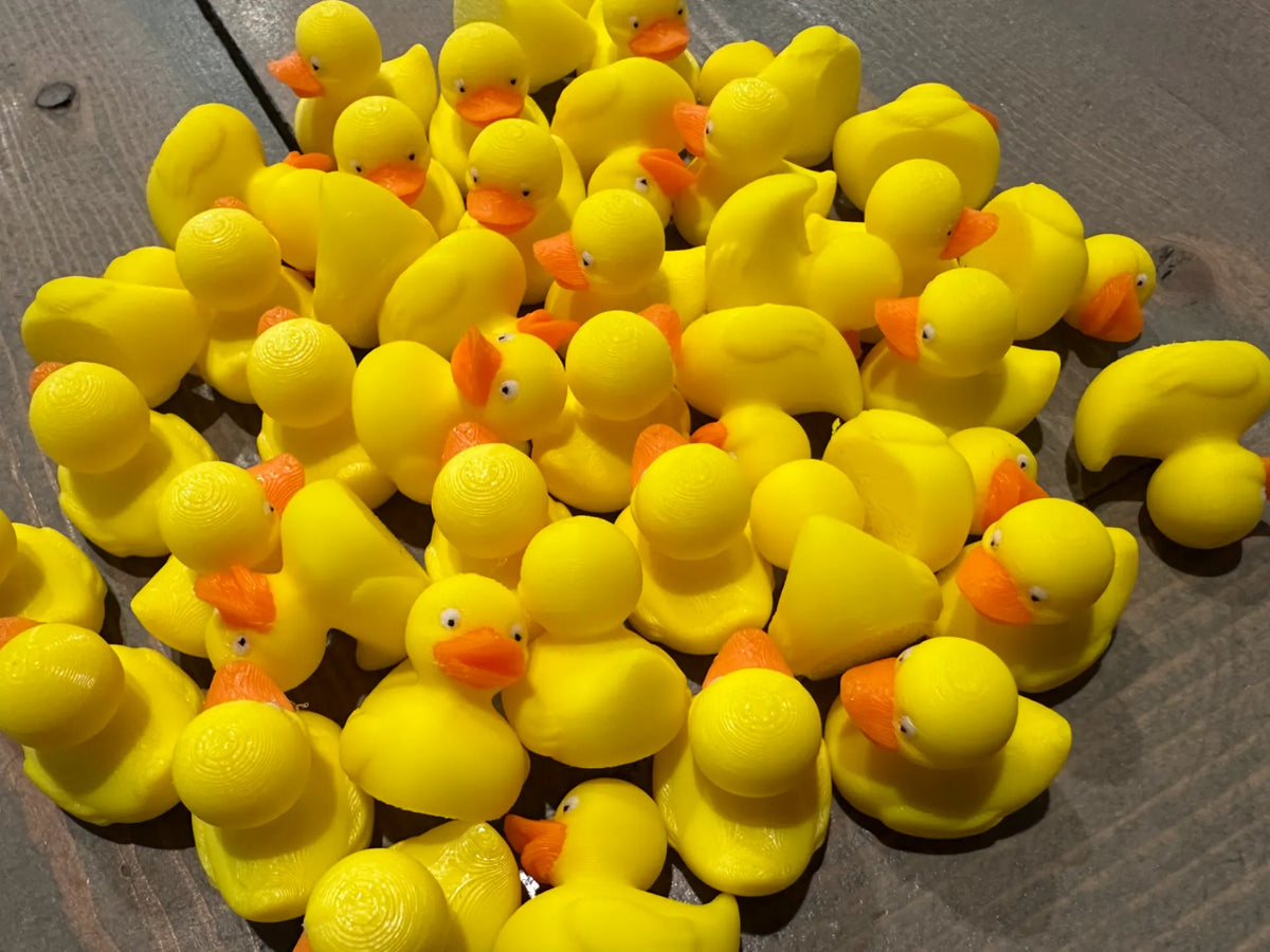 Minuscule armée de canards en caoutchouc - Bébé Print