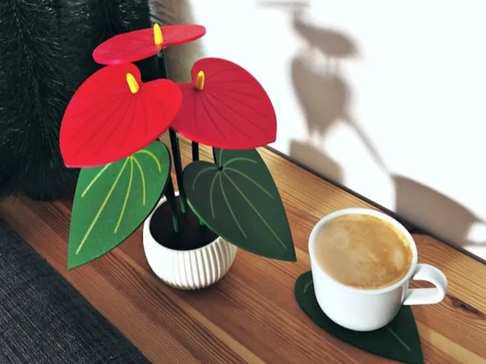 Plante d'Anthurium Coster - Jardin Print