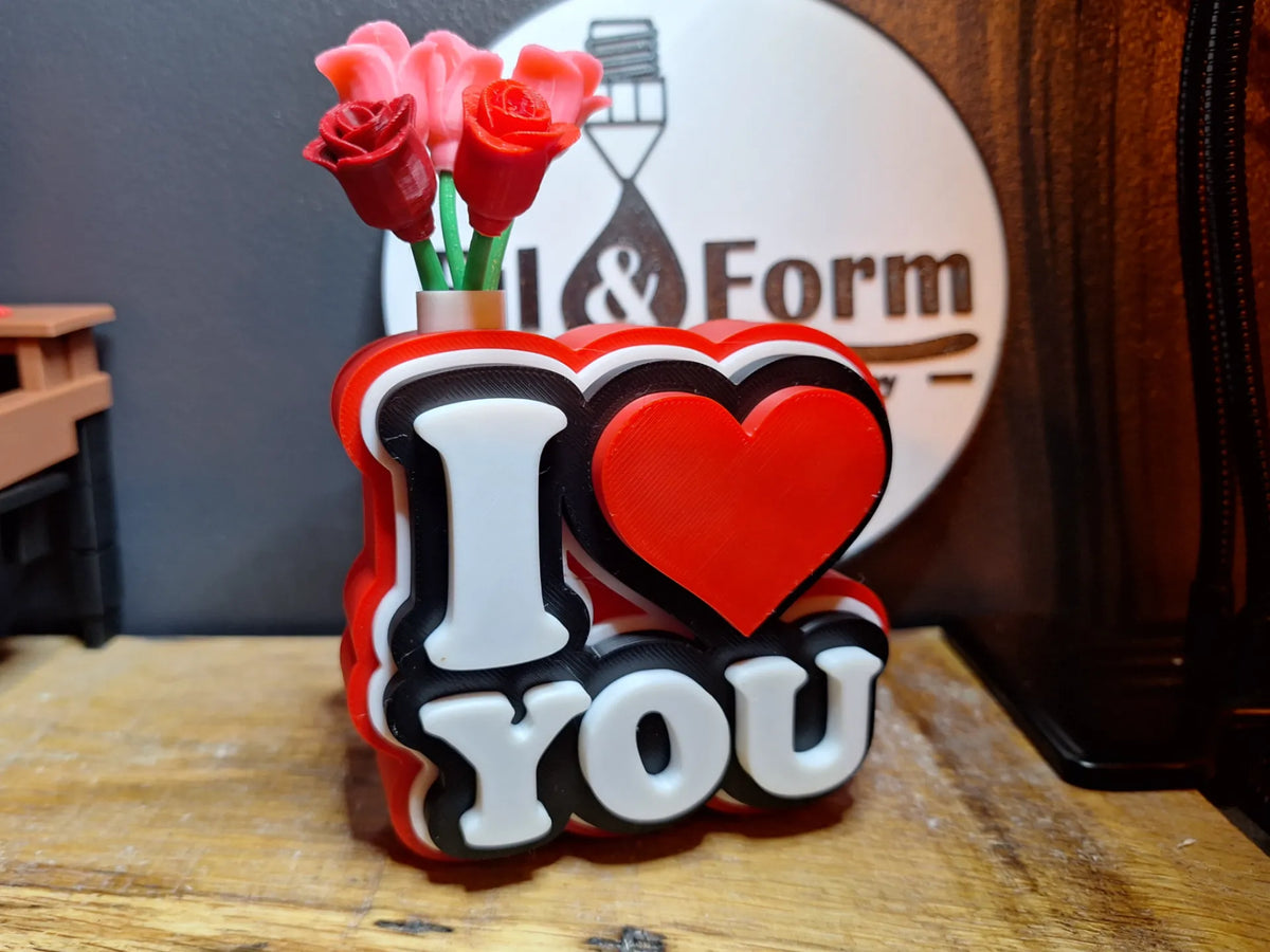 Je t'aime - Vase décoratif - Fêtes Print