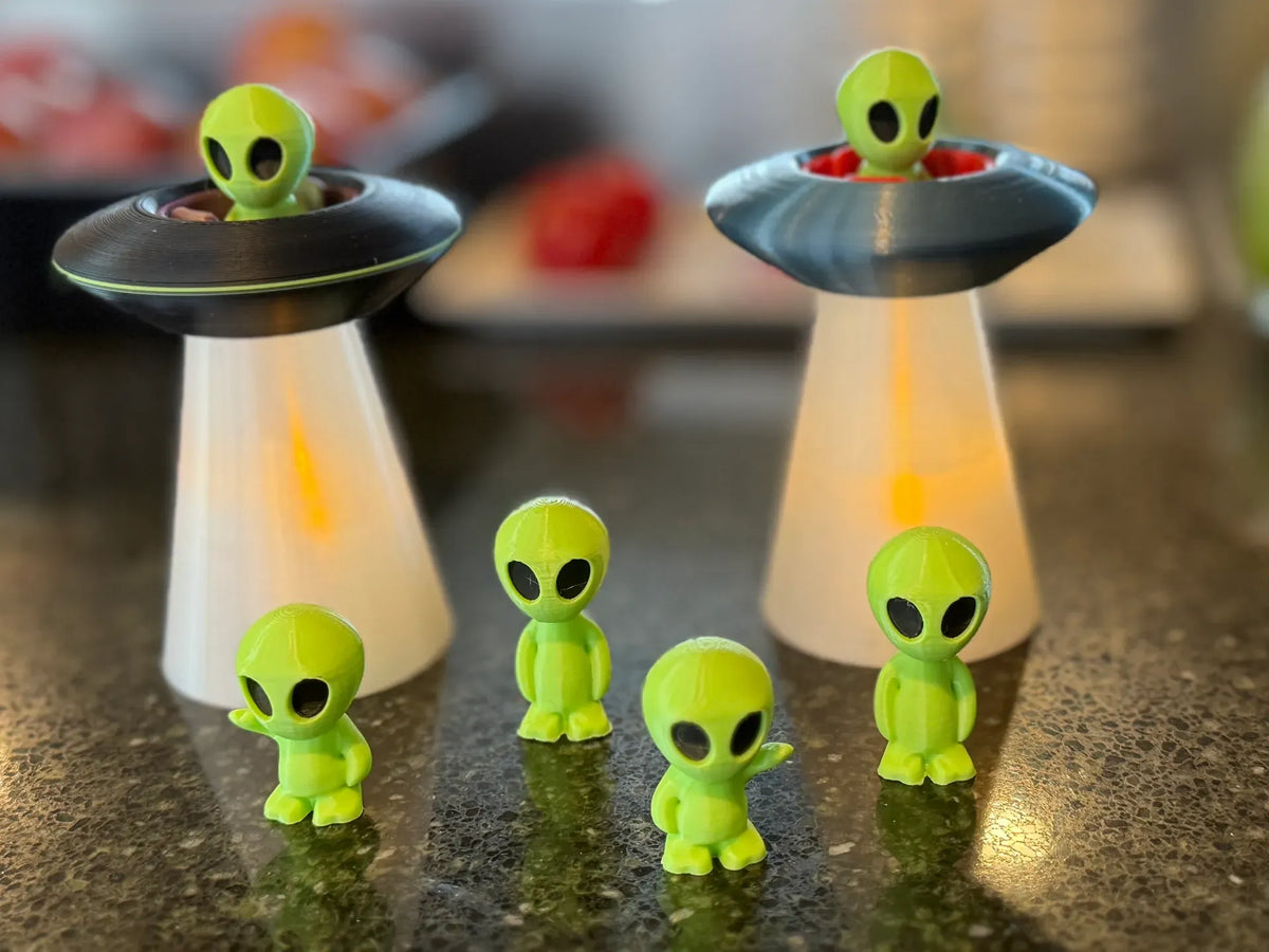 Socle pour bougie chauffe-plat pour le vaisseau spatial alien de jdormer9 - Cadeau Print