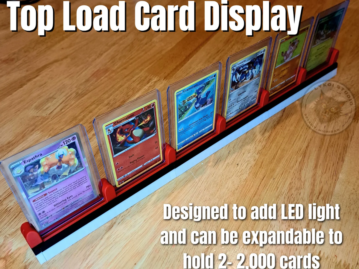 Présentoir à cartes LED pour Top Loader - Tech Print