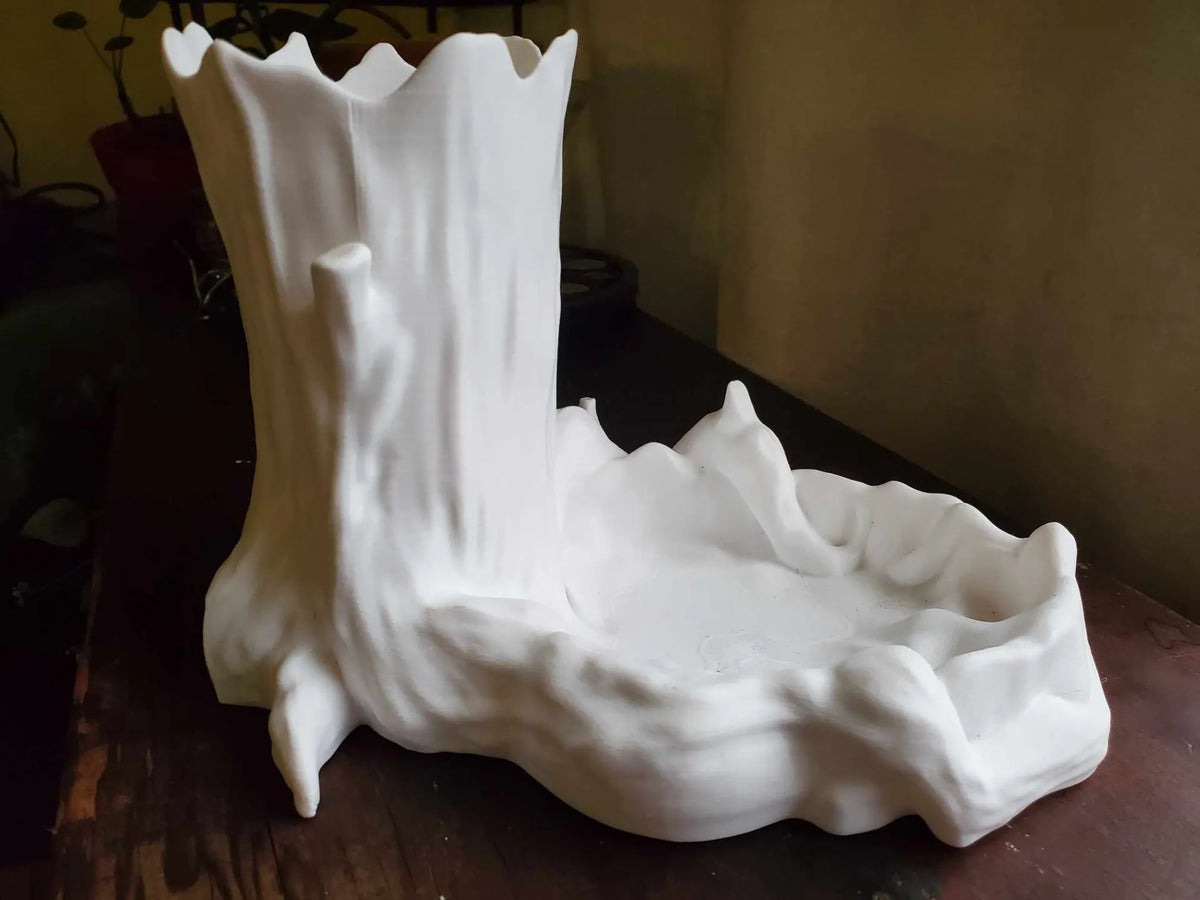 Pot à eau pour plantes sur souche d'arbre - Pet Print
