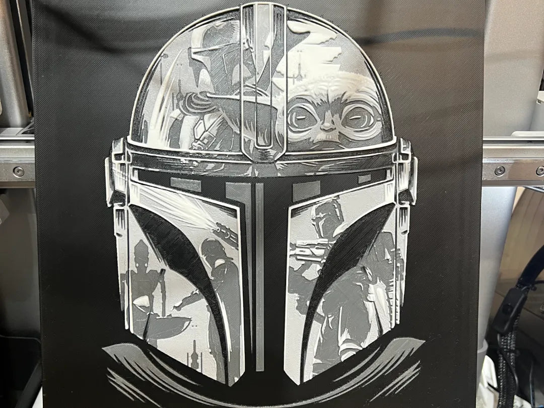 Casque Mandalorien Hueforge - Cosplay Print
