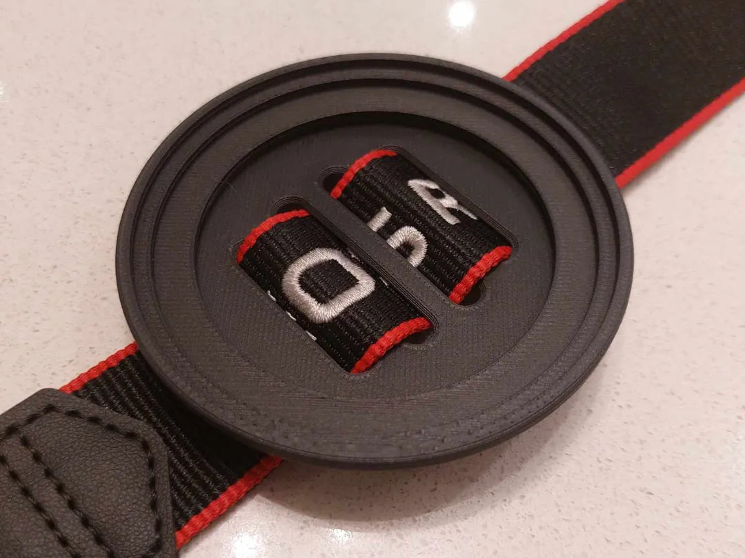 Support de bouchon d'objectif Canon pour sangle 30 mm/35 mm - Tech Print