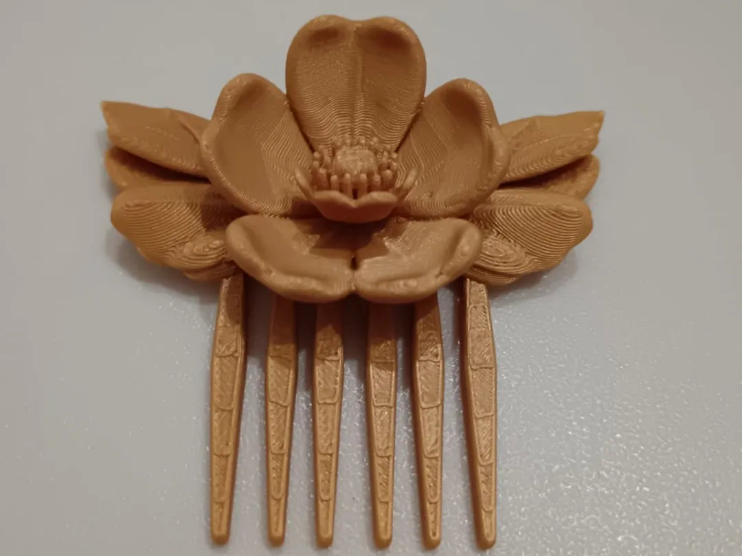 Peigne à cheveux fleuri - Cosplay Print