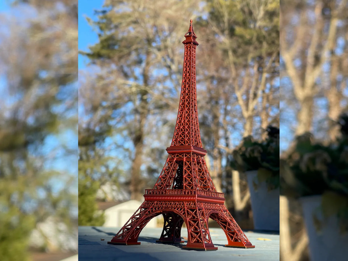 La Tour Eiffel : Une seule pièce, sans support, impression de 7 pouces - Voyage Print