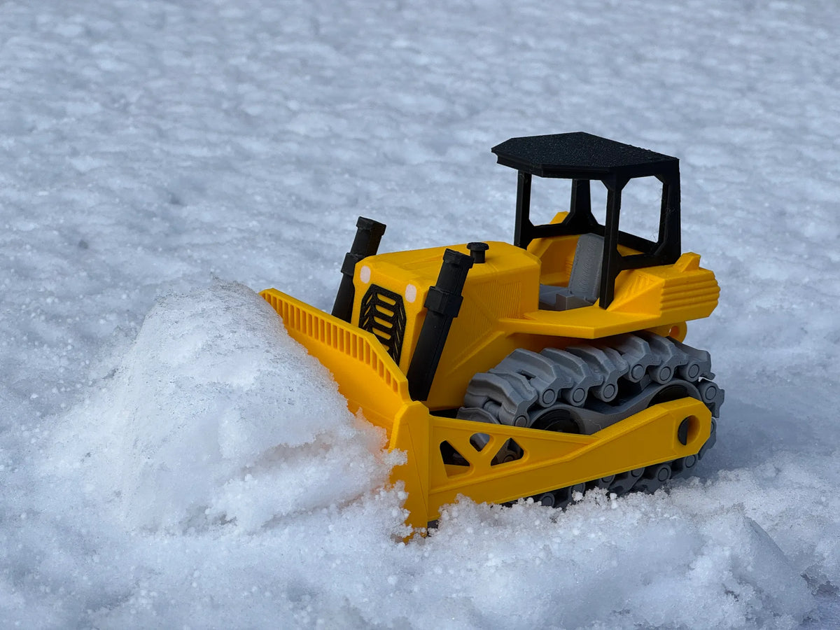 Bulldozer Jouet - Maquette Print