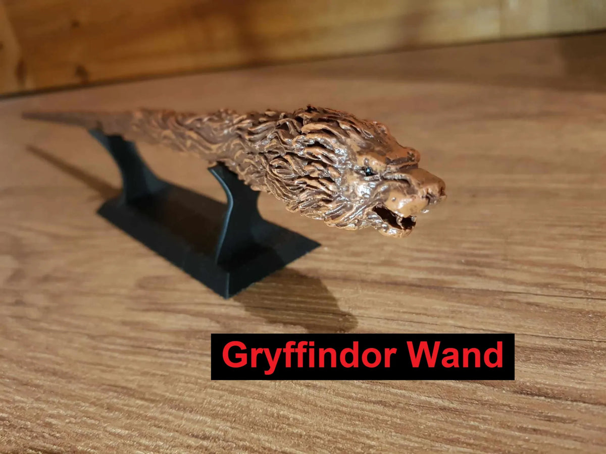 Mascotte de la maison Gryffondor, baguette magique - Cosplay Print