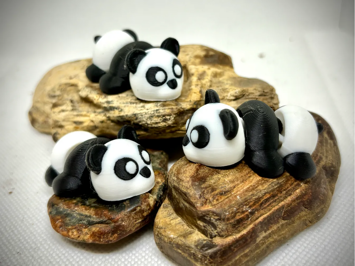 Adorable Panda Articulé Bébé - Geek Print