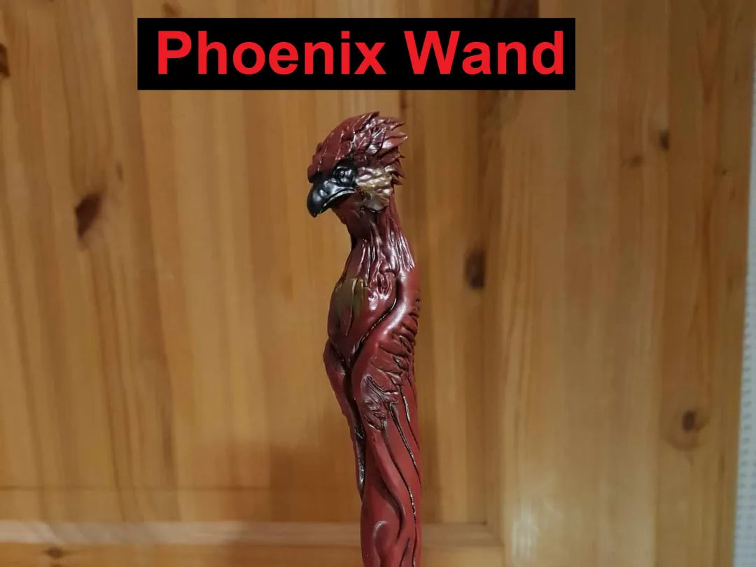 Baguette Magique de Créature Féérique Phénix - Harry Potter - Cosplay Print