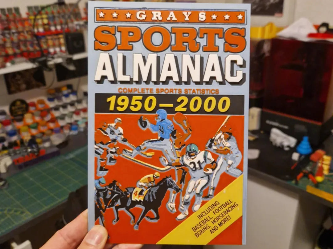 Retour vers le futur Hueforge - Almanaque sportif - Geek Print