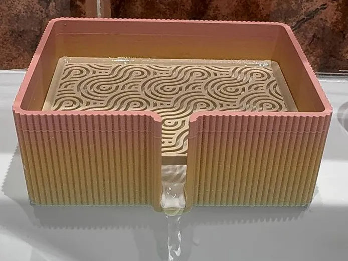 Porte-savon auto-drainant – modèle 3 - Beauté Print