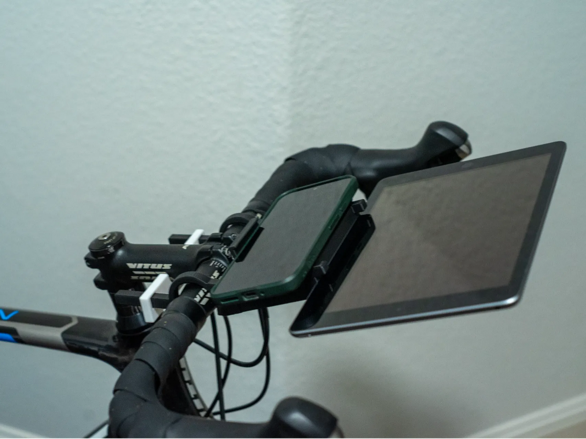 Support vélo pour tablette et téléphone - Vélo Print