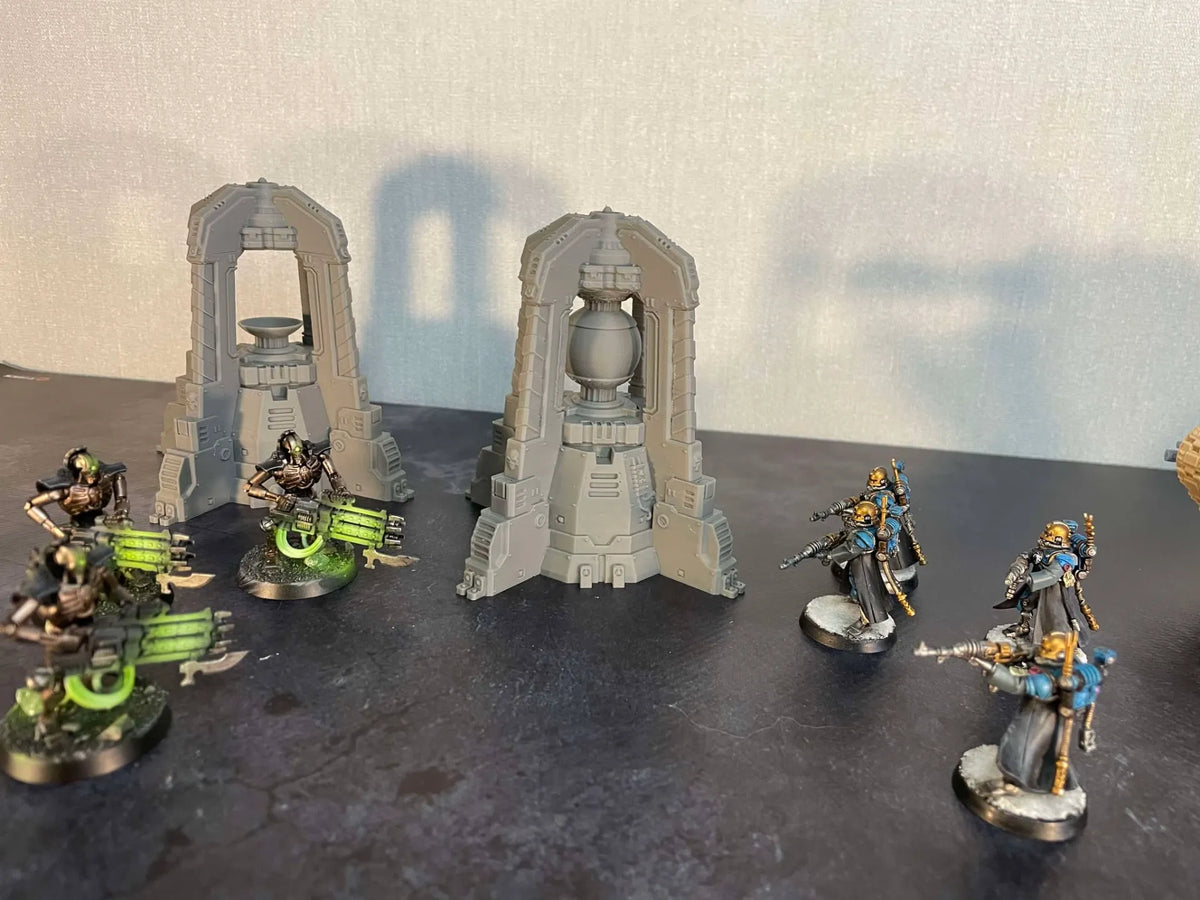 Terrain de jeu de guerre Générateur de plasma blindé - Maquette Print
