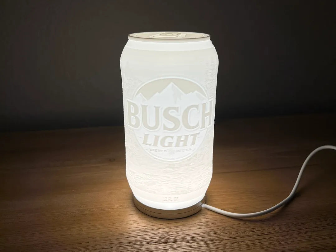 Boîte de Busch Light (Lithophanie éclairée) - Lumière Print