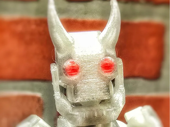 Cornu, mâchoire mobile, tête de mannequin 13 à imprimer sur place - Cosplay Print