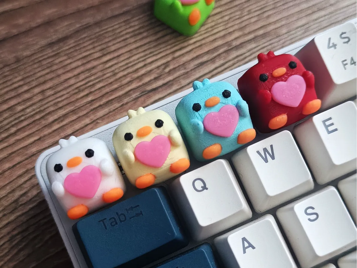 Touche Chick - Clavier mécanique - Tech Print