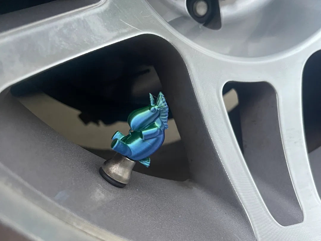 Embouts de valve : Moi, moche et méchant, licorne - Auto Print