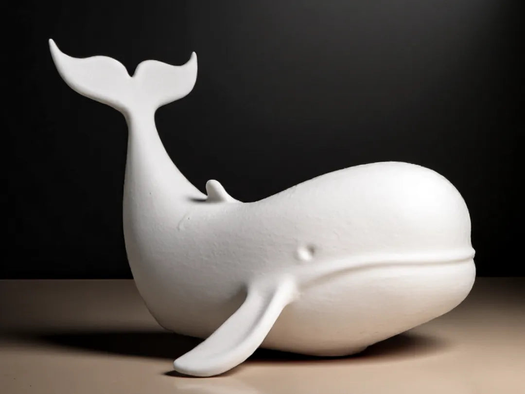 Majesté Océane – Sculpture de Baleine - Art Print