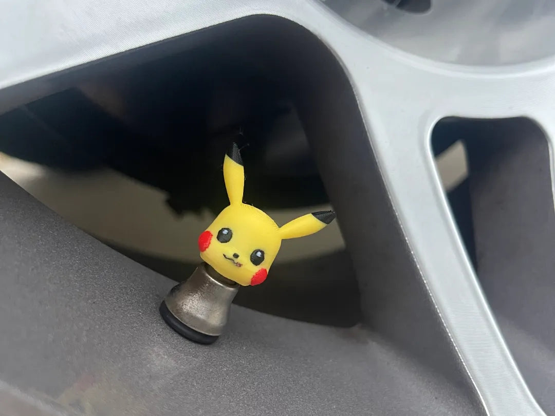 Bouchons de valve : Pikachu - Auto Print