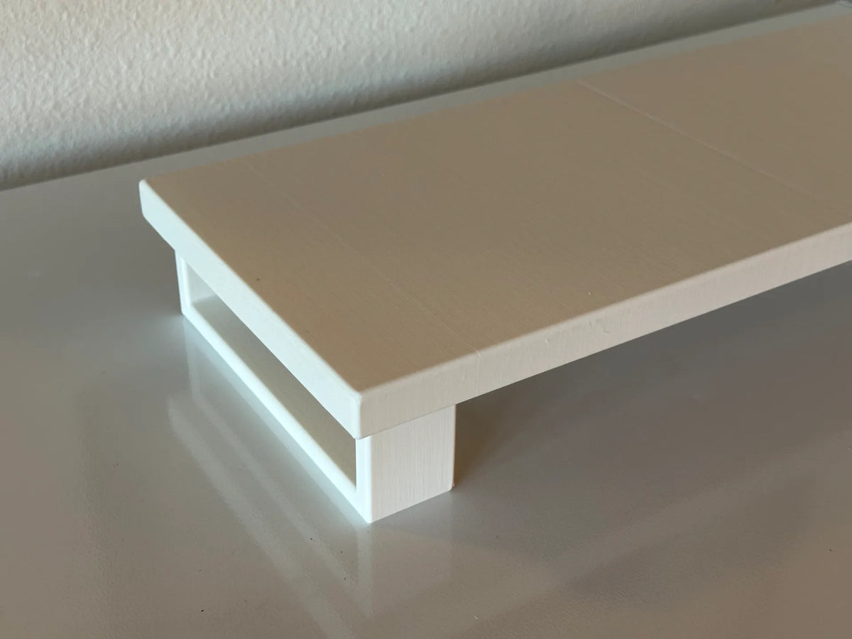 Support moniteur moderne avec rangement clavier - Bureau Print