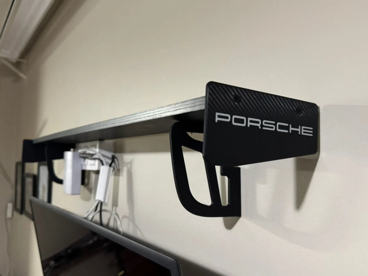 Étagère aileron Porsche 911 GT3 RS, bibliothèque - Auto Print