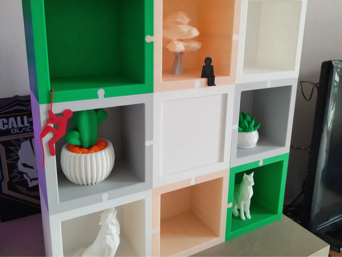 Étagère Puzzle Modulaire - Jeux Print