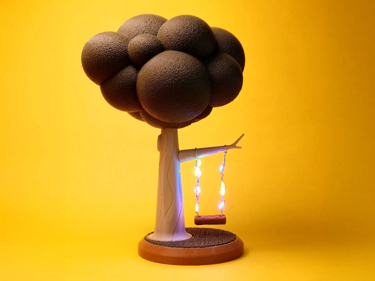 SwingLight - La Lampe Guirlande Lumineuse Balançoire Arbre - Fêtes Print